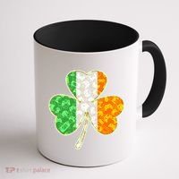 St Patrick's Day Video Gamer Shamrock Clover Coffee Mug thumb 1