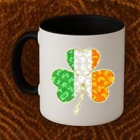 St Patrick's Day Video Gamer Shamrock Clover Coffee Mug thumb 2