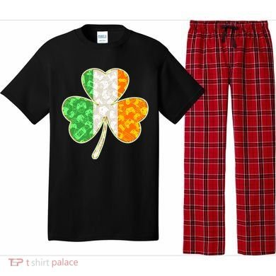 St Patrick's Day Video Gamer Shamrock Clover Pajama Set