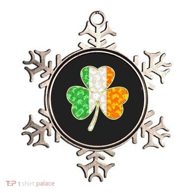 St Patrick's Day Video Gamer Shamrock Clover Ornament