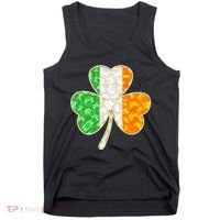 St Patrick's Day Video Gamer Shamrock Clover Tank Top thumb 0
