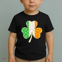 St Patrick's Day Video Gamer Shamrock Clover Toddler T-Shirt thumb 2