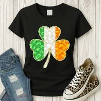 St Patrick's Day Video Gamer Shamrock Clover Women's T-Shirt thumb 3