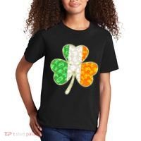 St Patrick's Day Video Gamer Shamrock Clover Kids T-Shirt thumb 2