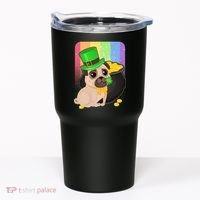 St Patrick's Pug Pot Of Gold Tumbler thumb 0