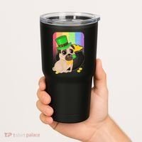 St Patrick's Pug Pot Of Gold Tumbler thumb 2