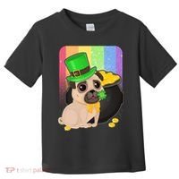 St Patrick's Pug Pot Of Gold Toddler T-Shirt thumb 0