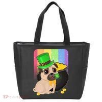 St Patrick's Pug Pot Of Gold Tote Bag thumb 0