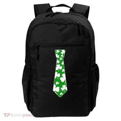 Shamrock Irish Clover Party Tie Backpack
