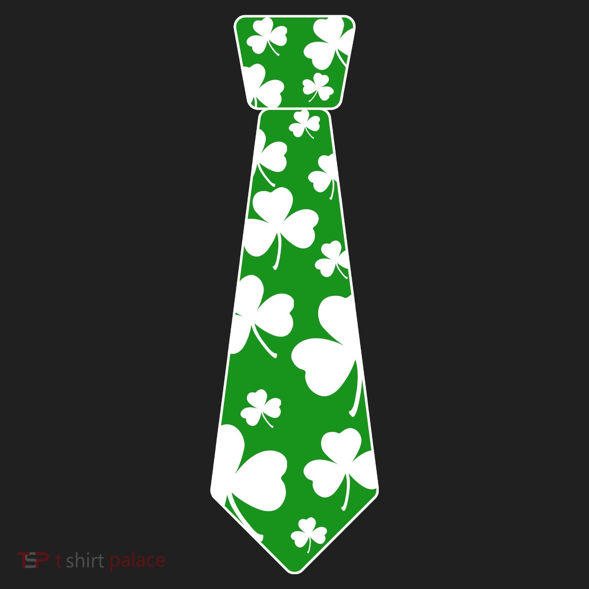 Shamrock Irish Clover Party Tie Tumbler
