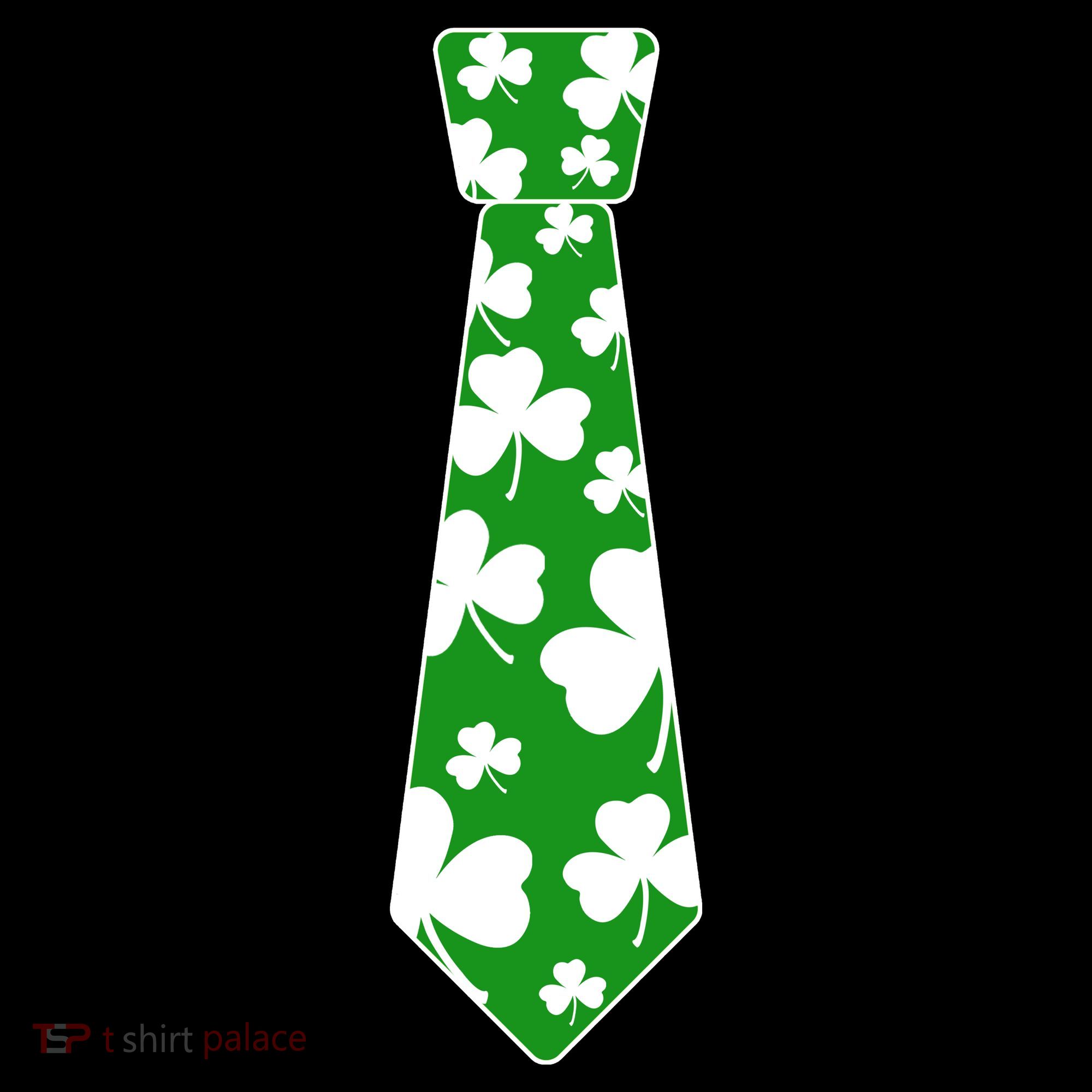 Shamrock Irish Clover Party Tie Mousepad
