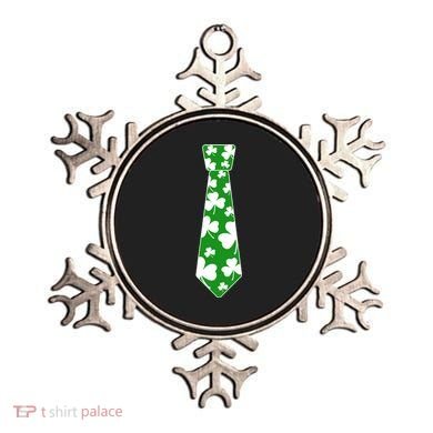 Shamrock Irish Clover Party Tie Ornament
