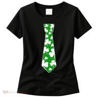 Shamrock Irish Clover Party Tie Women's T-Shirt thumb 0