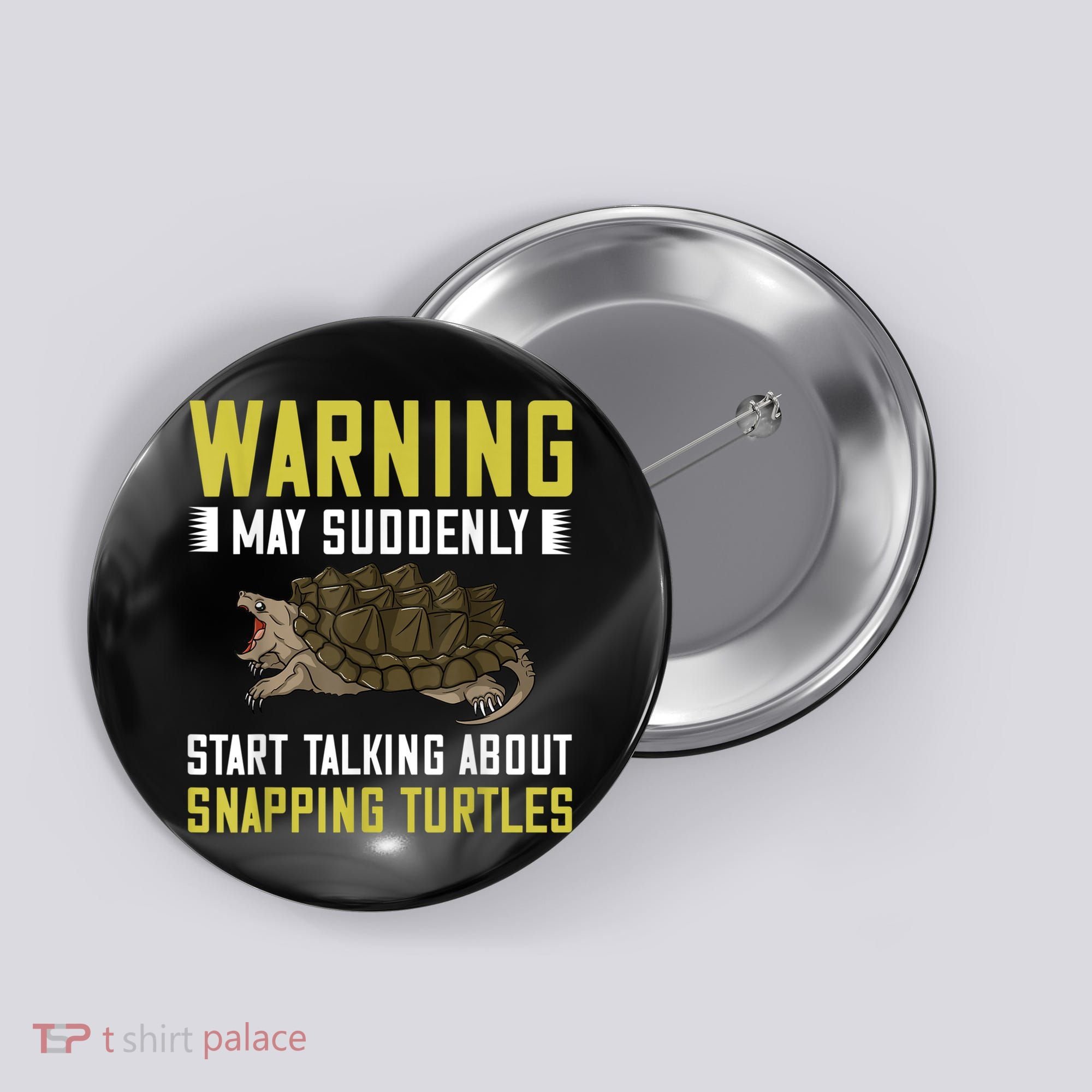 Snapping Turtle Alligator Pet Shell Button