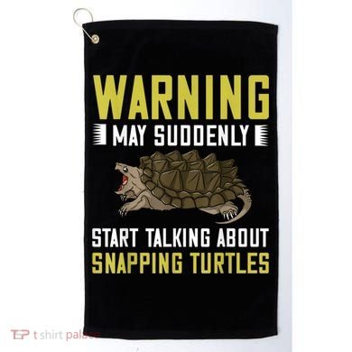 Snapping Turtle Alligator Pet Shell Golf Towel