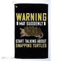 Snapping Turtle Alligator Pet Shell Golf Towel thumb 0