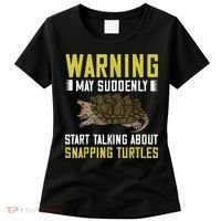 Snapping Turtle Alligator Pet Shell Women's T-Shirt thumb 0