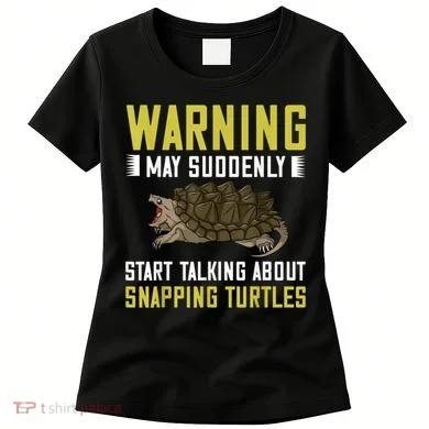 Snapping Turtle Alligator Pet Shell Women's T-Shirt