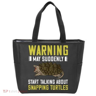 Snapping Turtle Alligator Pet Shell Tote Bag