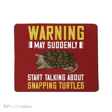 Snapping Turtle Alligator Pet Shell Mousepad