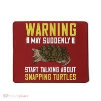 Snapping Turtle Alligator Pet Shell Mousepad thumb 0