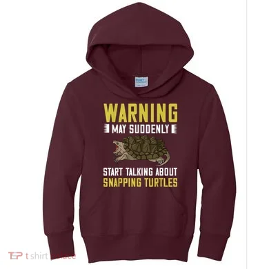 Snapping Turtle Alligator Pet Shell Kids Hoodie