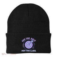 See The Able Not The Label Sped Ed Teacher Education Special Beanie thumb 0