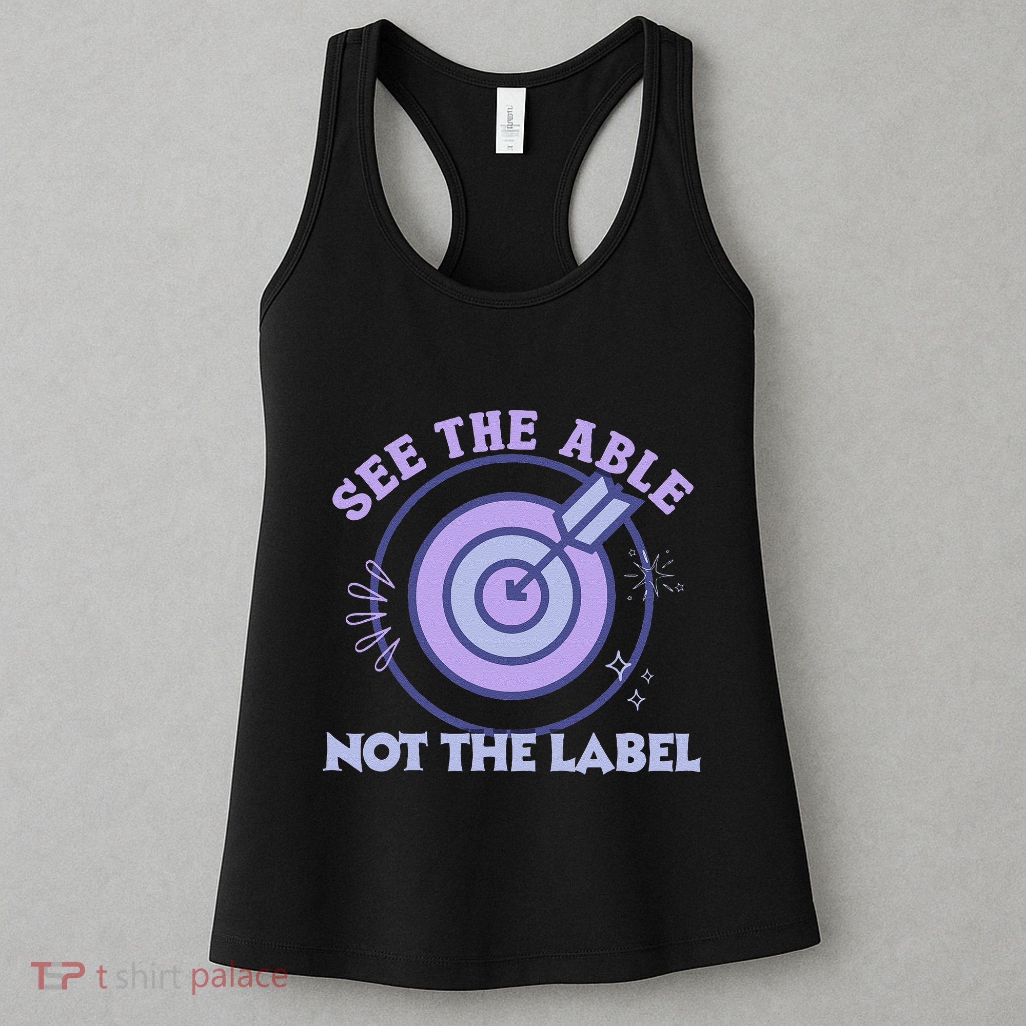 See The Able Not The Label Sped Ed Teacher Education Special Women's Tank Top