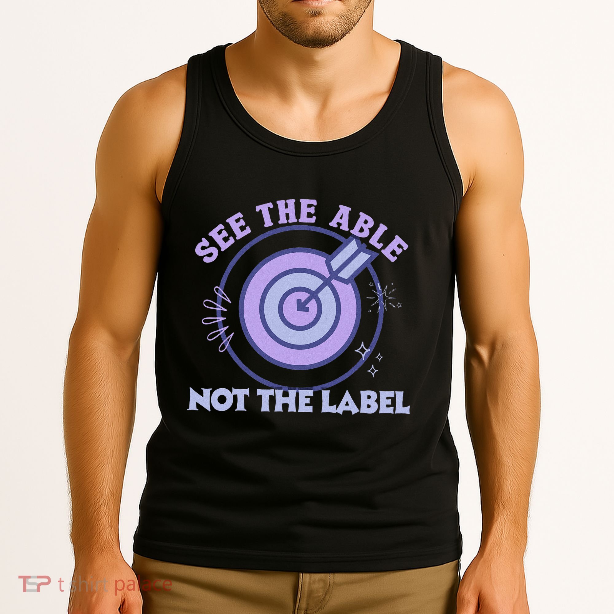 See The Able Not The Label Sped Ed Teacher Education Special Tank Top