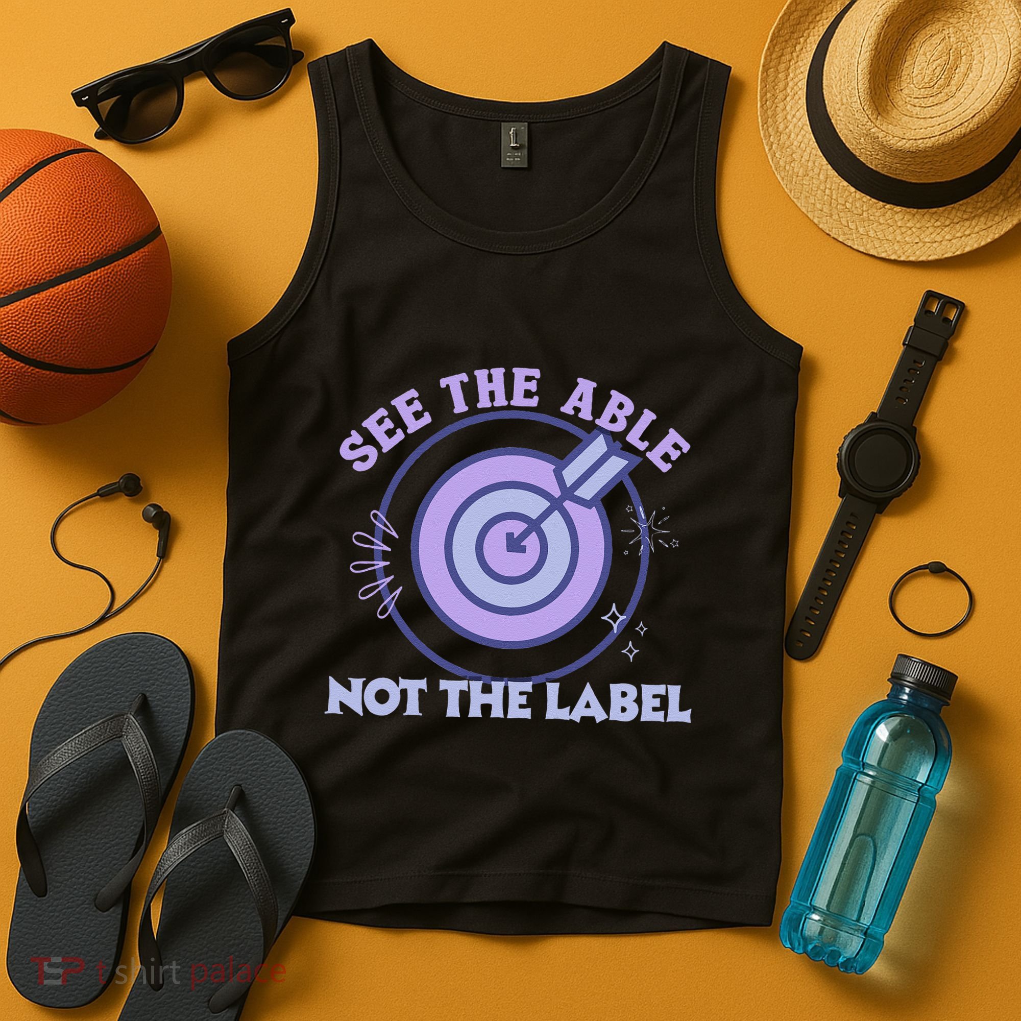 See The Able Not The Label Sped Ed Teacher Education Special Tank Top