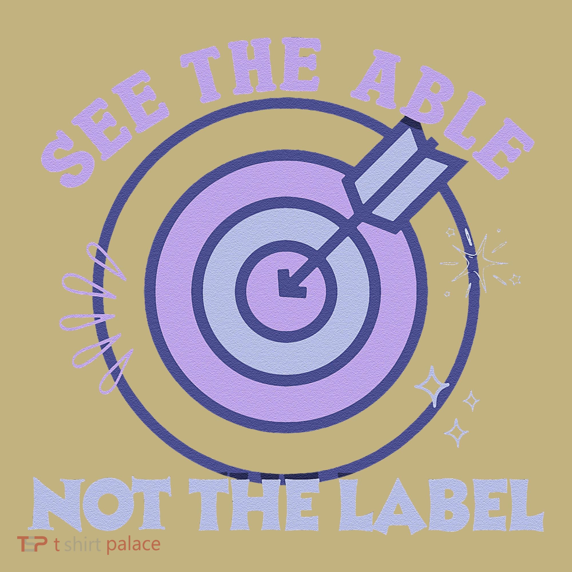 See The Able Not The Label Sped Ed Teacher Education Special Hoodie