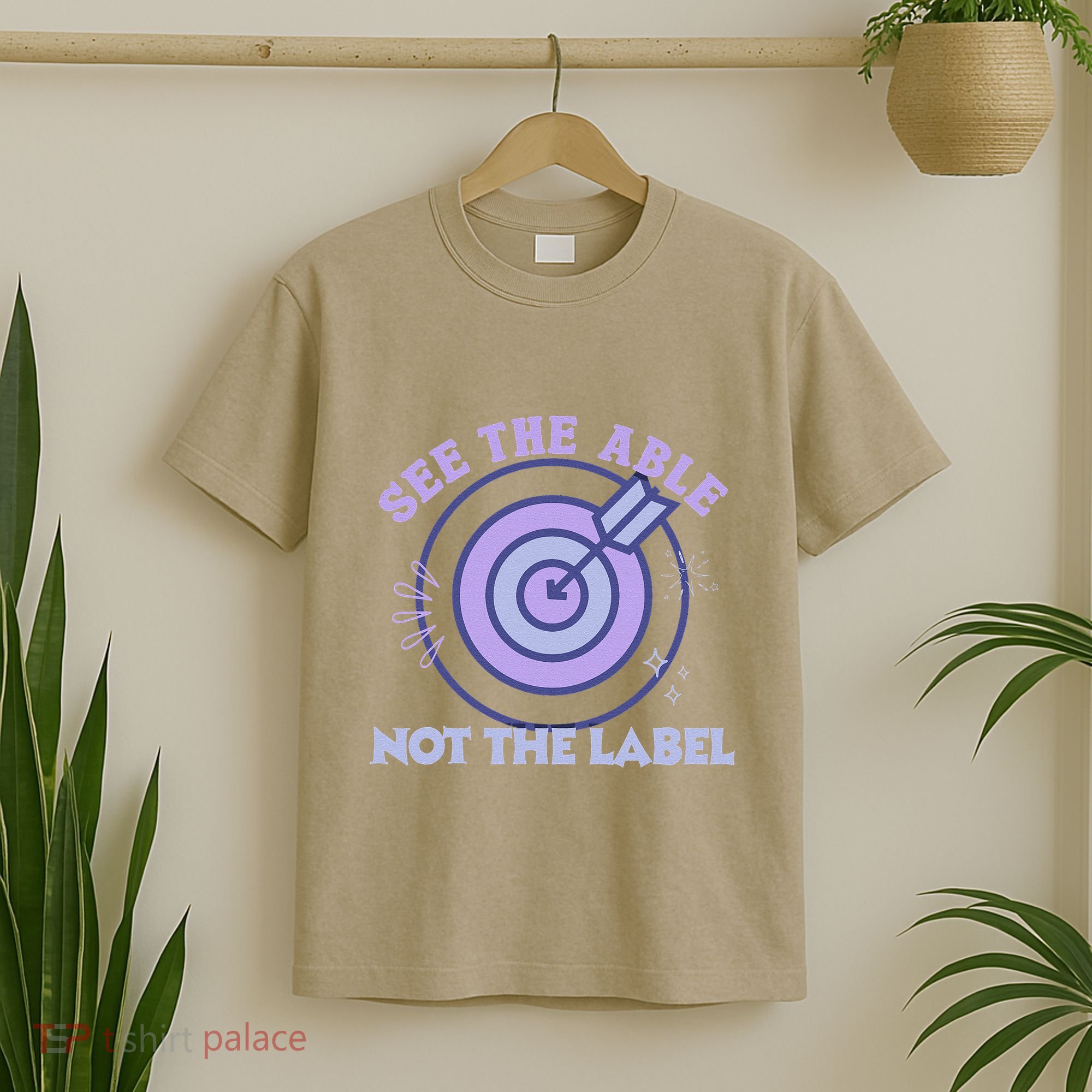 See The Able Not The Label Sped Ed Teacher Education Special T-Shirt