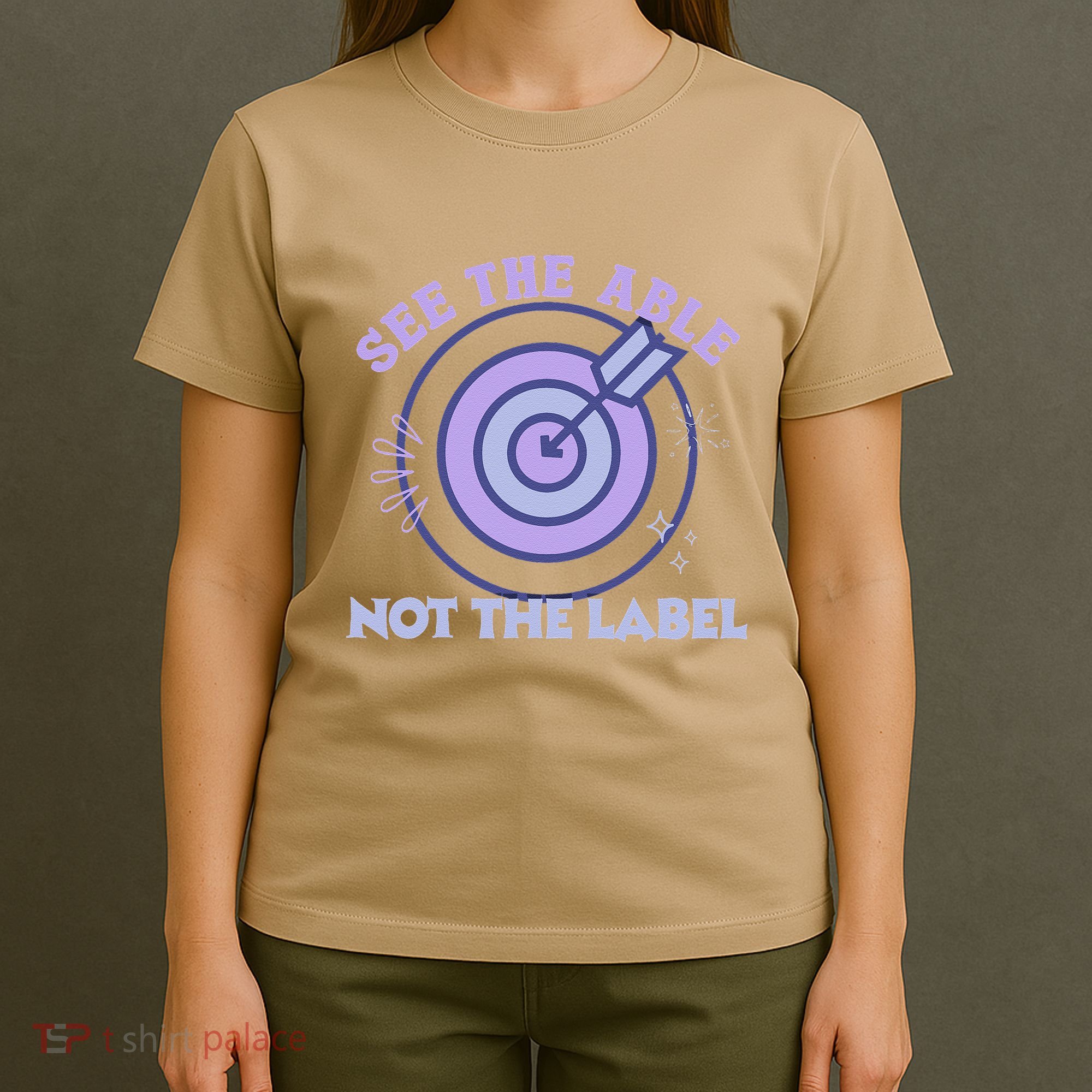 See The Able Not The Label Sped Ed Teacher Education Special T-Shirt