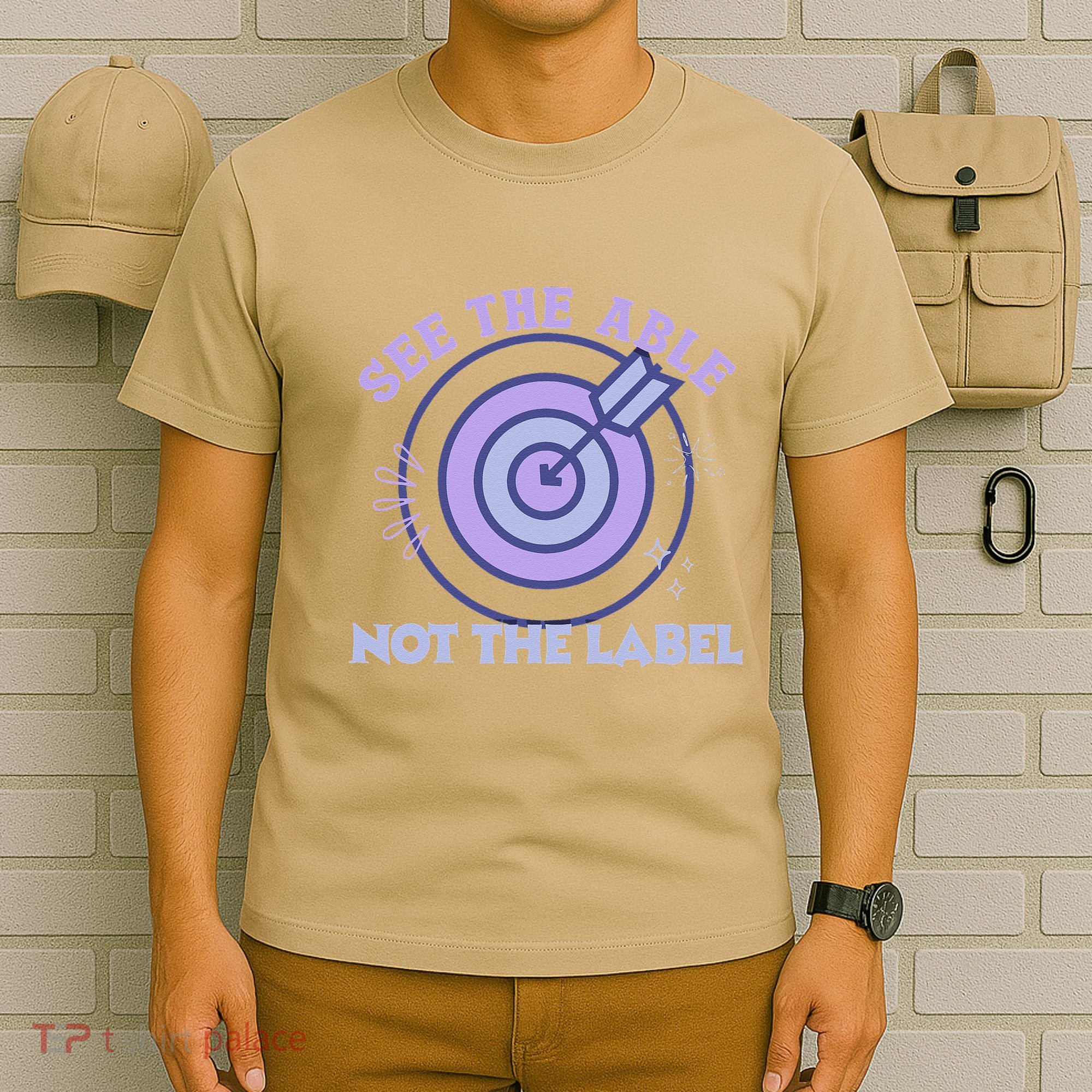 See The Able Not The Label Sped Ed Teacher Education Special T-Shirt