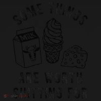 Some Thing Are Worth Shitting For Milk Ice Cream Chesse Food Apron thumb 3