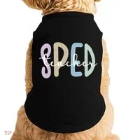 Sped Teacher Appreciation Special Education Teacher Gift Doggie Tank thumb 0