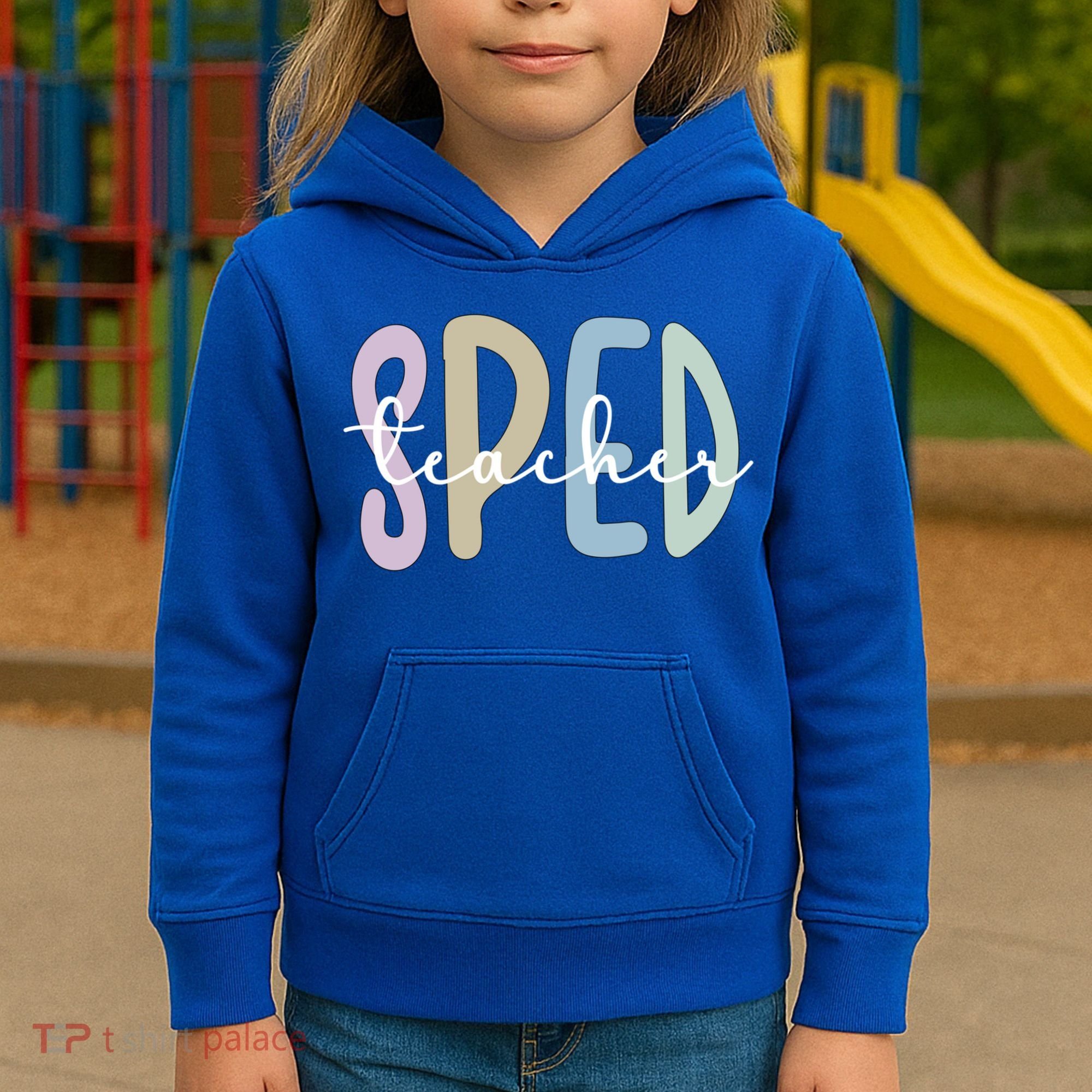 Sped Teacher Appreciation Special Education Teacher Gift Kids Hoodie