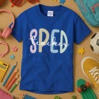 Sped Teacher Appreciation Special Education Teacher Gift Kids T-Shirt thumb 3