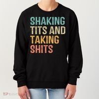 Shaking Tits And Taking Hits Shakin Tits Women's Sweatshirt thumb 0