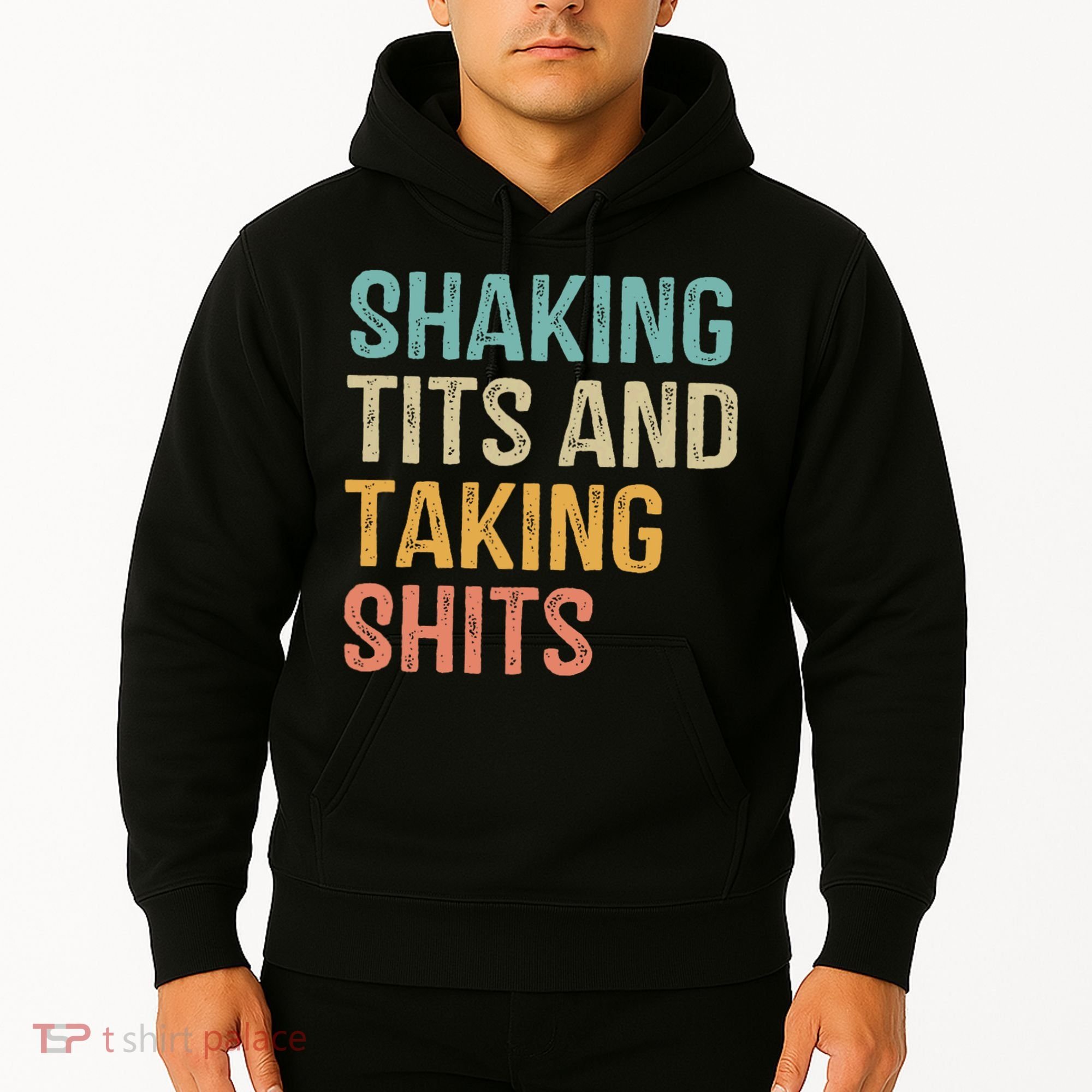 Shaking Tits And Taking Hits Shakin Tits Hoodie