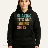 Shaking Tits And Taking Hits Shakin Tits Hoodie thumb 5