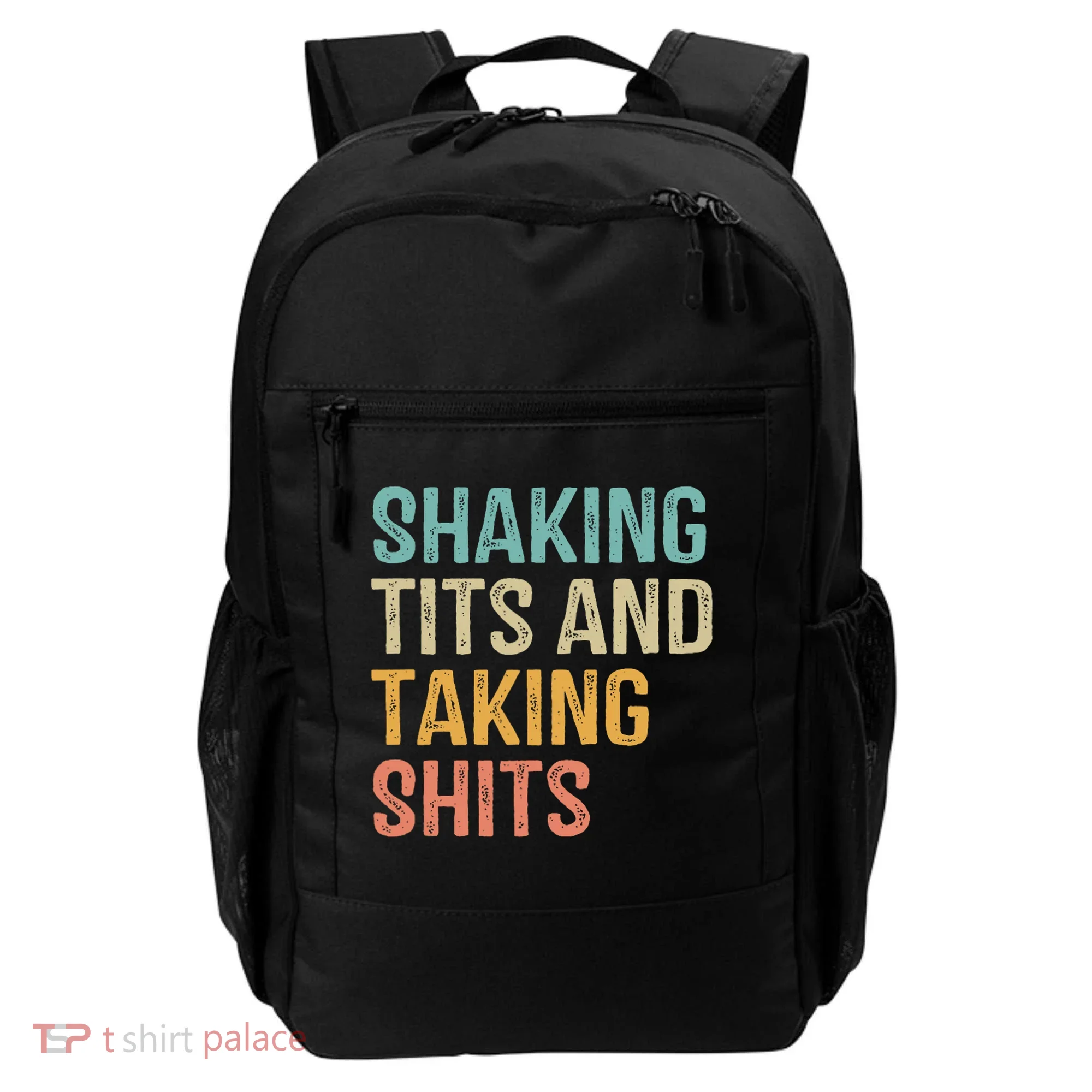 Shaking Tits And Taking Hits Shakin Tits Backpack