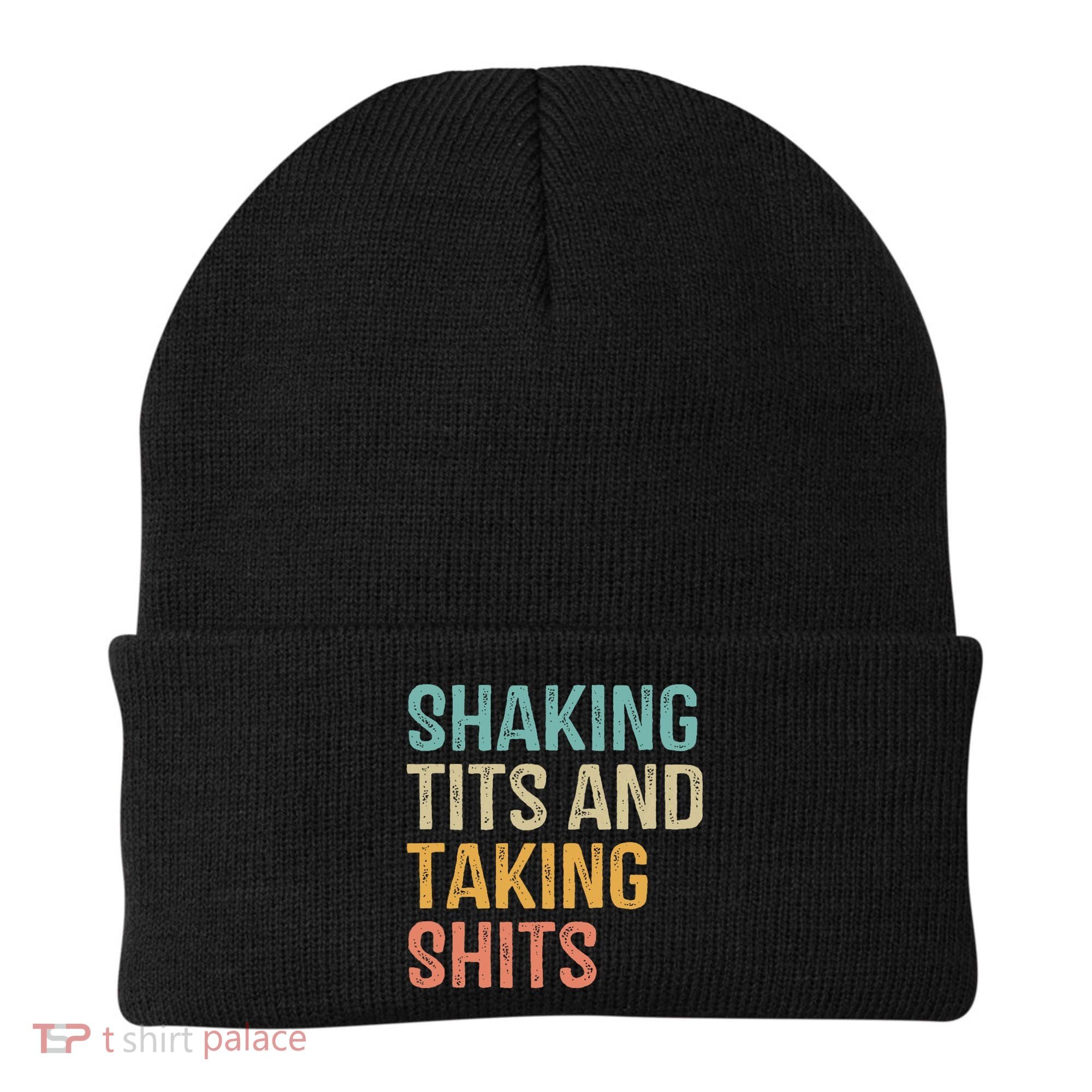 Shaking Tits And Taking Hits Shakin Tits Beanie