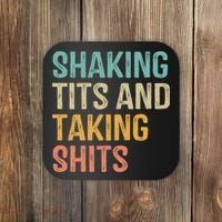 Shaking Tits And Taking Hits Shakin Tits Coaster thumb 0