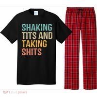 Shaking Tits And Taking Hits Shakin Tits Pajama Set thumb 0