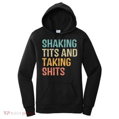 Shaking Tits And Taking Hits Shakin Tits Women's Hoodie