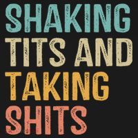 Shaking Tits And Taking Hits Shakin Tits Kids Long Sleeve Shirt thumb 2