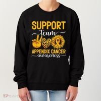 Support Team Appendix Cancer Awareness Women's Sweatshirt thumb 0