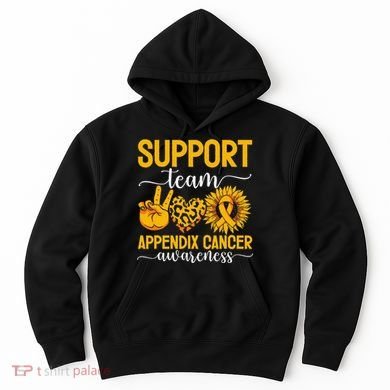 Support Team Appendix Cancer Awareness Hoodie