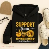 Support Team Appendix Cancer Awareness Hoodie thumb 4